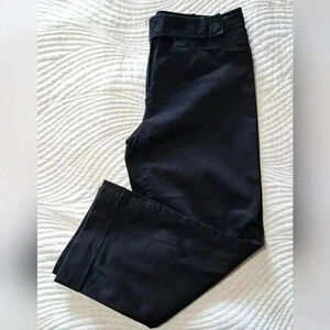 ❤️ Smart Set Cropped Black Straight Leg Capri Pant Size 9